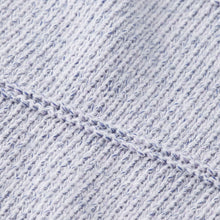 Lavender Melange Dropped Shoulder Sweaters