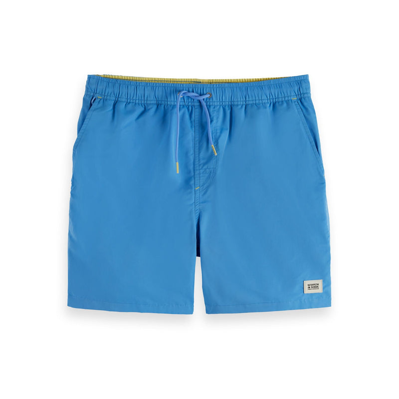 Blue Mid-Length Swimshort