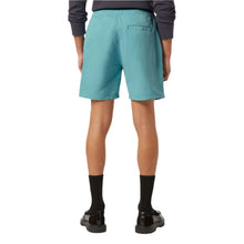 Blue Solid Mid-Length Swimshort