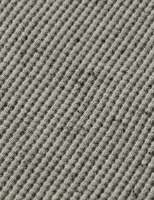 Denim Washed Long Sleeve Henley - Grey Melange