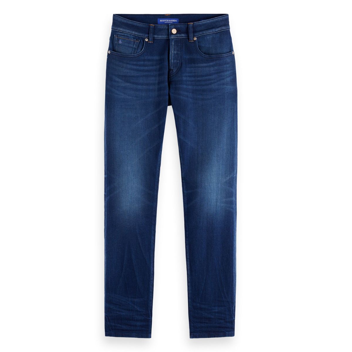 Ralston Regular Slim Jeans - Abstract Blue