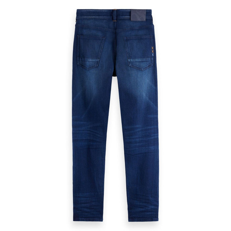 Ralston Regular Slim Jeans - Abstract Blue