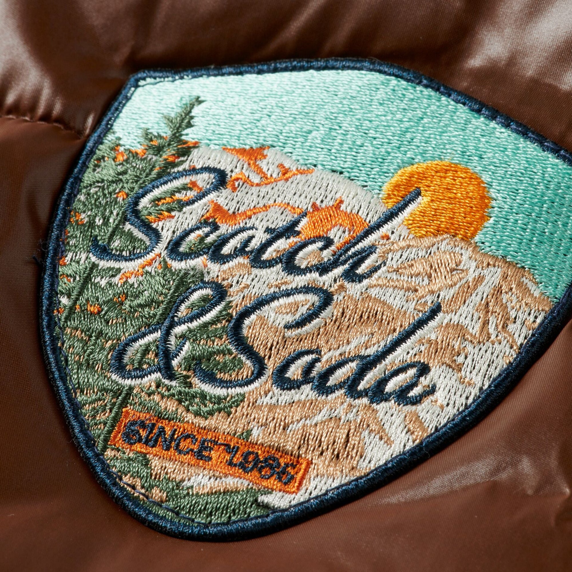 Lacquer Puffer Jacket - Demitasse