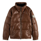 Lacquer Puffer Jacket - Demitasse