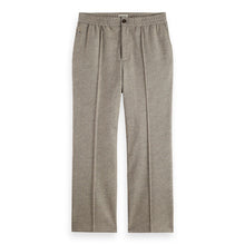 Tailored Melange-Jersey Relaxed Straight Fit Jogger - Plaza Taupe Melange