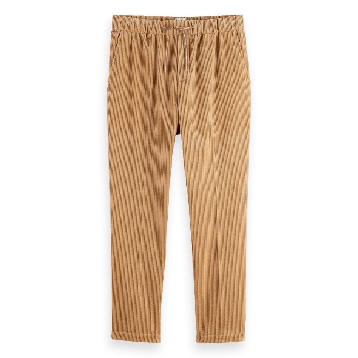 Fave - Cotton Corduroy Loose Tapered Jogger - Tannin
