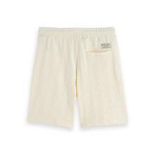 Jacquard Terry Sweatshorts - Eggnog