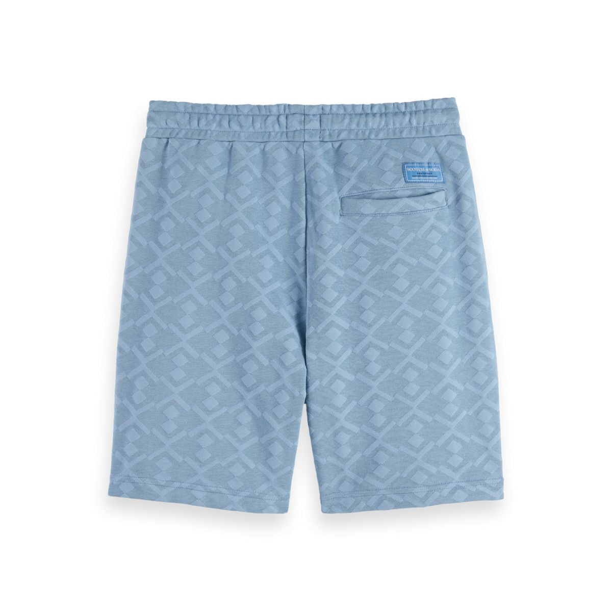 Jacquard Terry Sweatshorts - Faded Denim