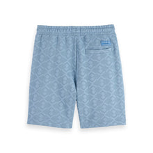 Jacquard Terry Sweatshorts - Faded Denim