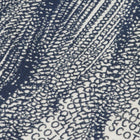 Fave Printed Tencel Relaxed Bermuda - Batik Logo Print Navy