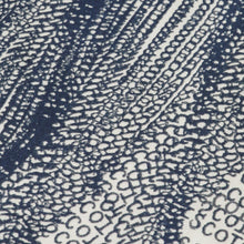 Fave Printed Tencel Relaxed Bermuda - Batik Logo Print Navy