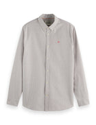 Striped Regular Shirt - Soft Silt Stripe