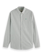 Striped Regular Shirt - Thyme Stripe