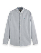 Striped Regular Shirt - Insignia Blue Stripe