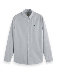 Striped Regular Shirt - Insignia Blue Stripe