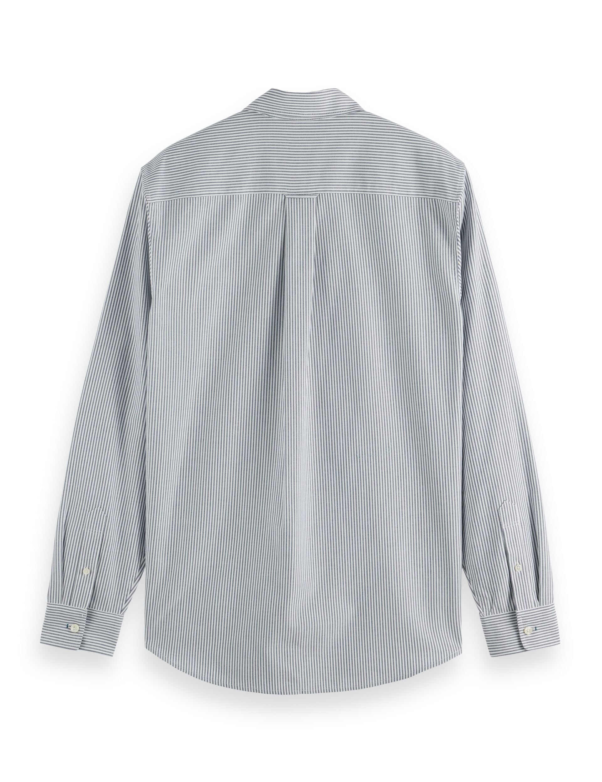 Striped Regular Shirt - Insignia Blue Stripe