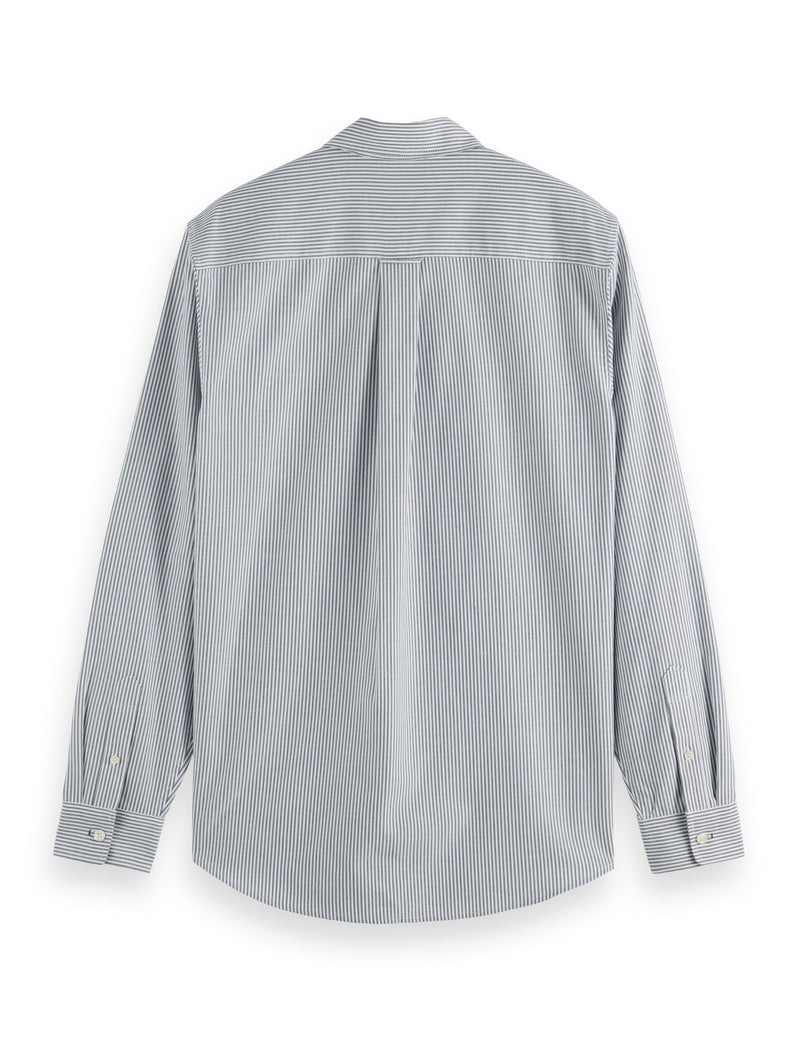 Striped Regular Shirt - Insignia Blue Stripe