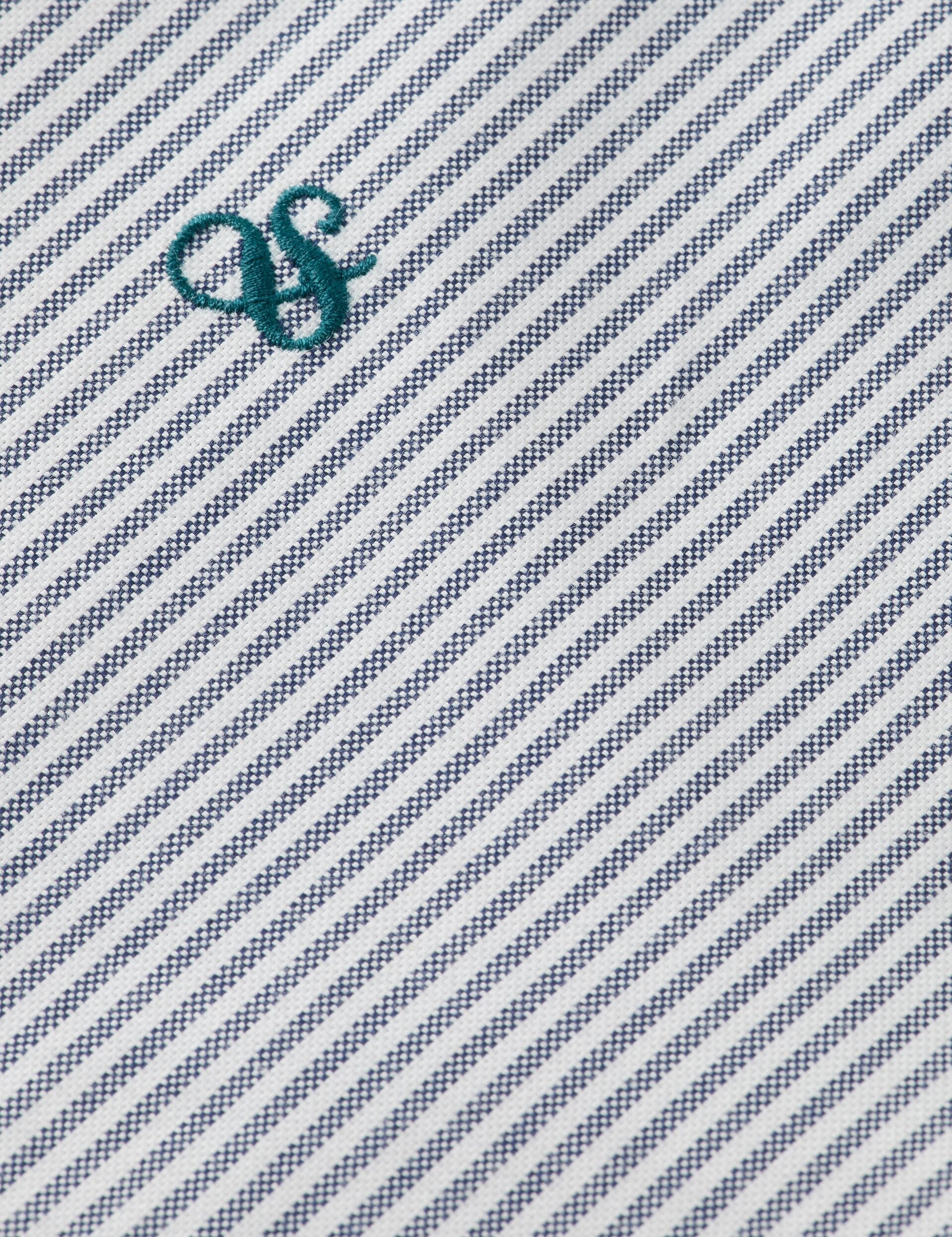 Striped Regular Shirt - Insignia Blue Stripe