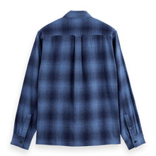 Relaxed Fit Shadow Check Shirt - Peacoat Shadow Check