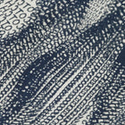 Relaxed Fit Short-Sleeved Tencel Aop Shirt - Batik Logo Print Navy
