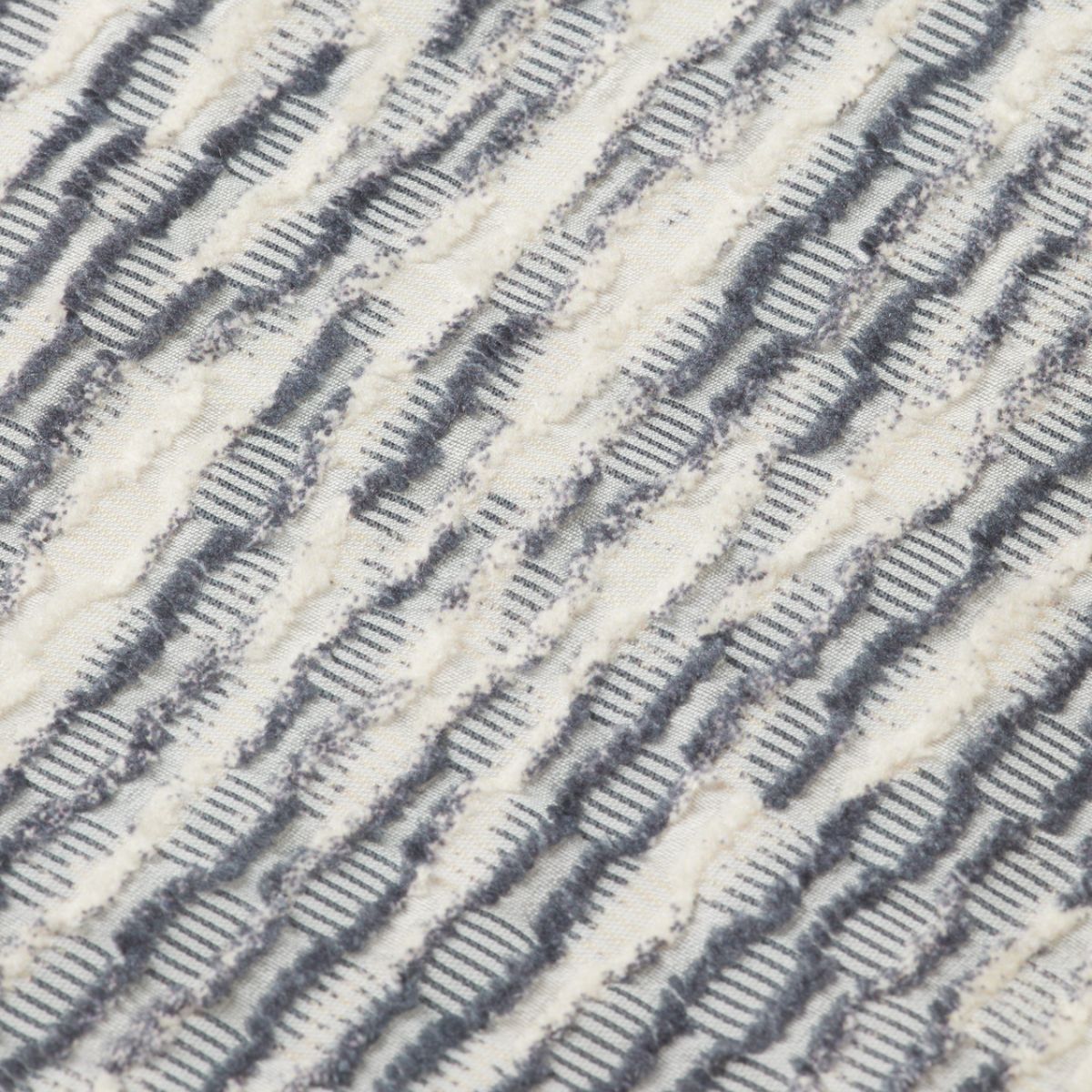 Relaxed Fit Short Sleeved Jacquard Shirt - Sky Captain Jacquard