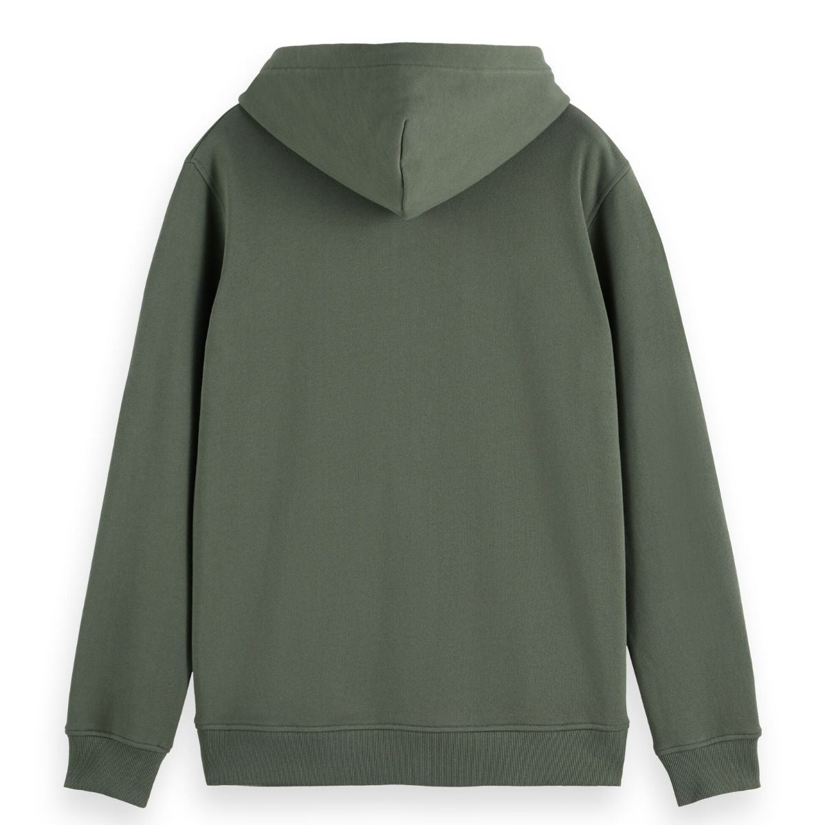 Sweat à capuche coupe classique avec logo - Vert foncé