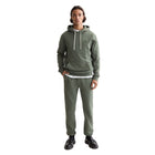 Sweat à capuche coupe classique avec logo - Vert foncé