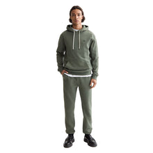 Sweat à capuche coupe classique avec logo - Vert foncé