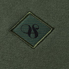 Sweat à capuche coupe classique avec logo - Vert foncé