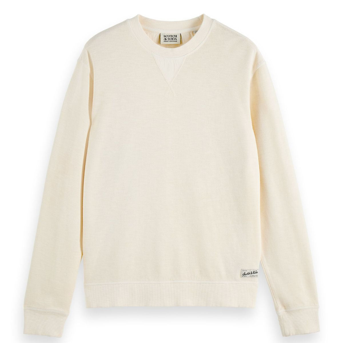 Structured Sweatshirt - Eggnog