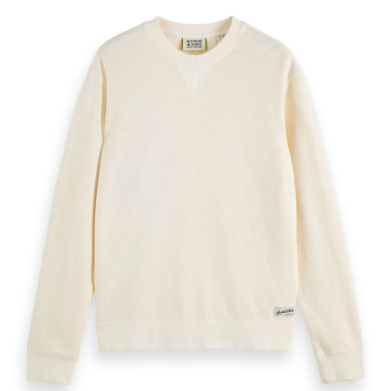 Structured Sweatshirt - Eggnog