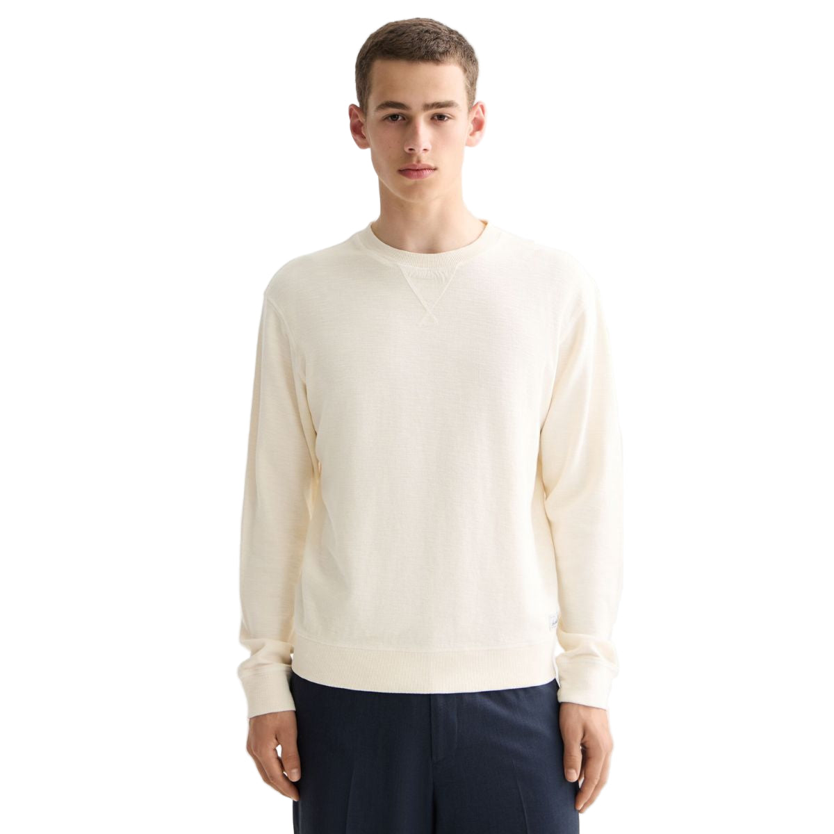 Structured Sweatshirt - Eggnog