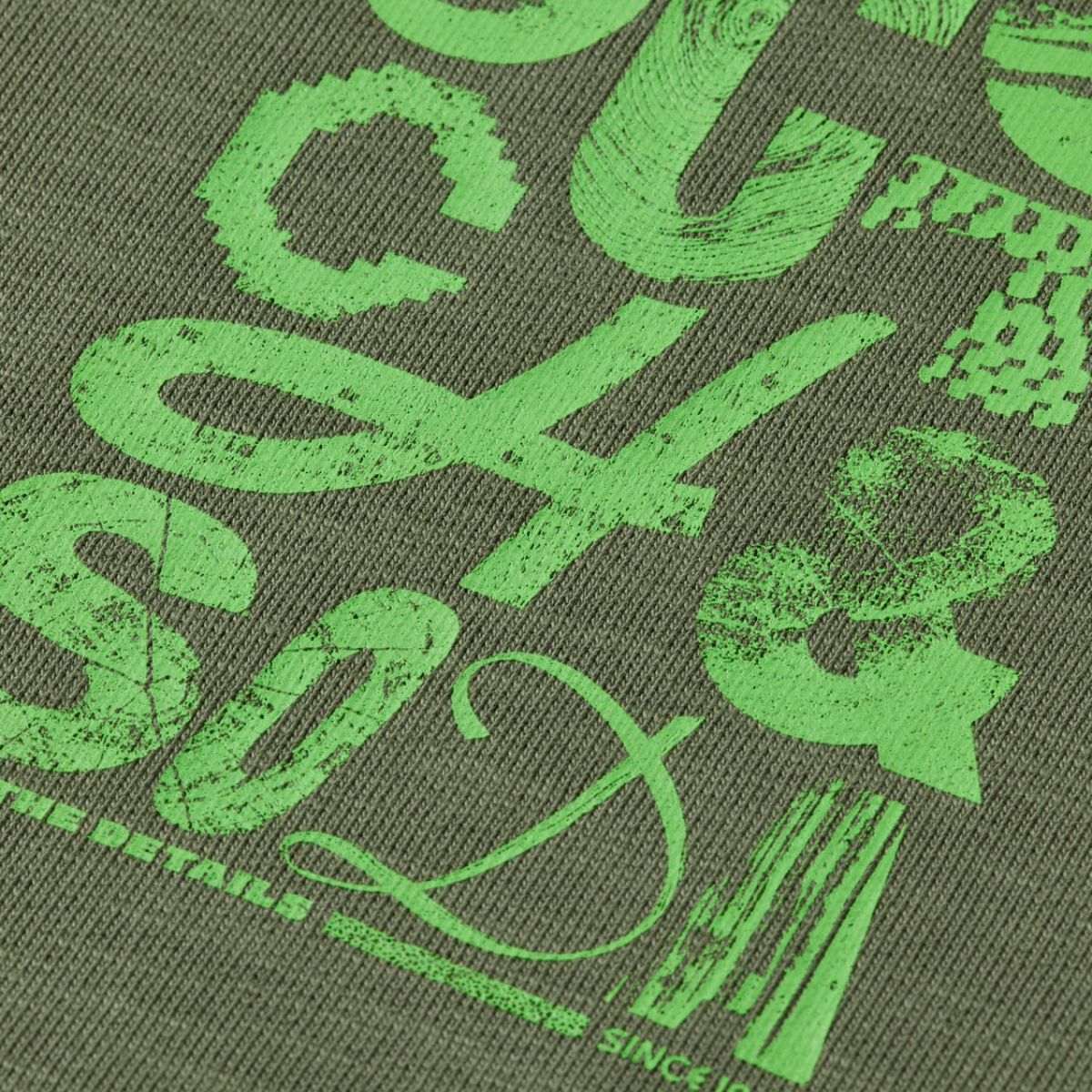 Left Chest Logo Sweatshirt - Thyme
