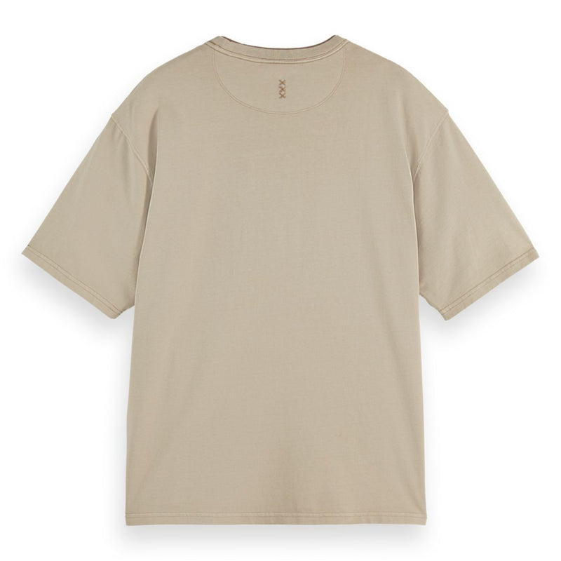 3 Crosses Garment Dye T-Shirt - Plaza Taupe