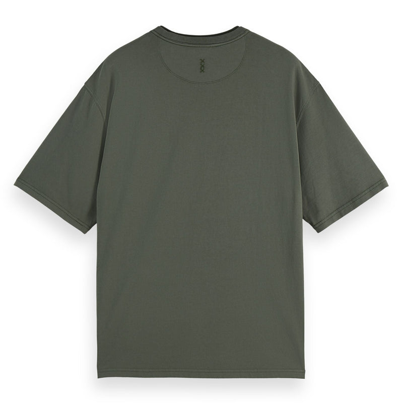 3 Crosses Garment Dye T-Shirt - Thyme