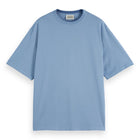 3 Crosses Garment Dye T-Shirt - Faded Denim