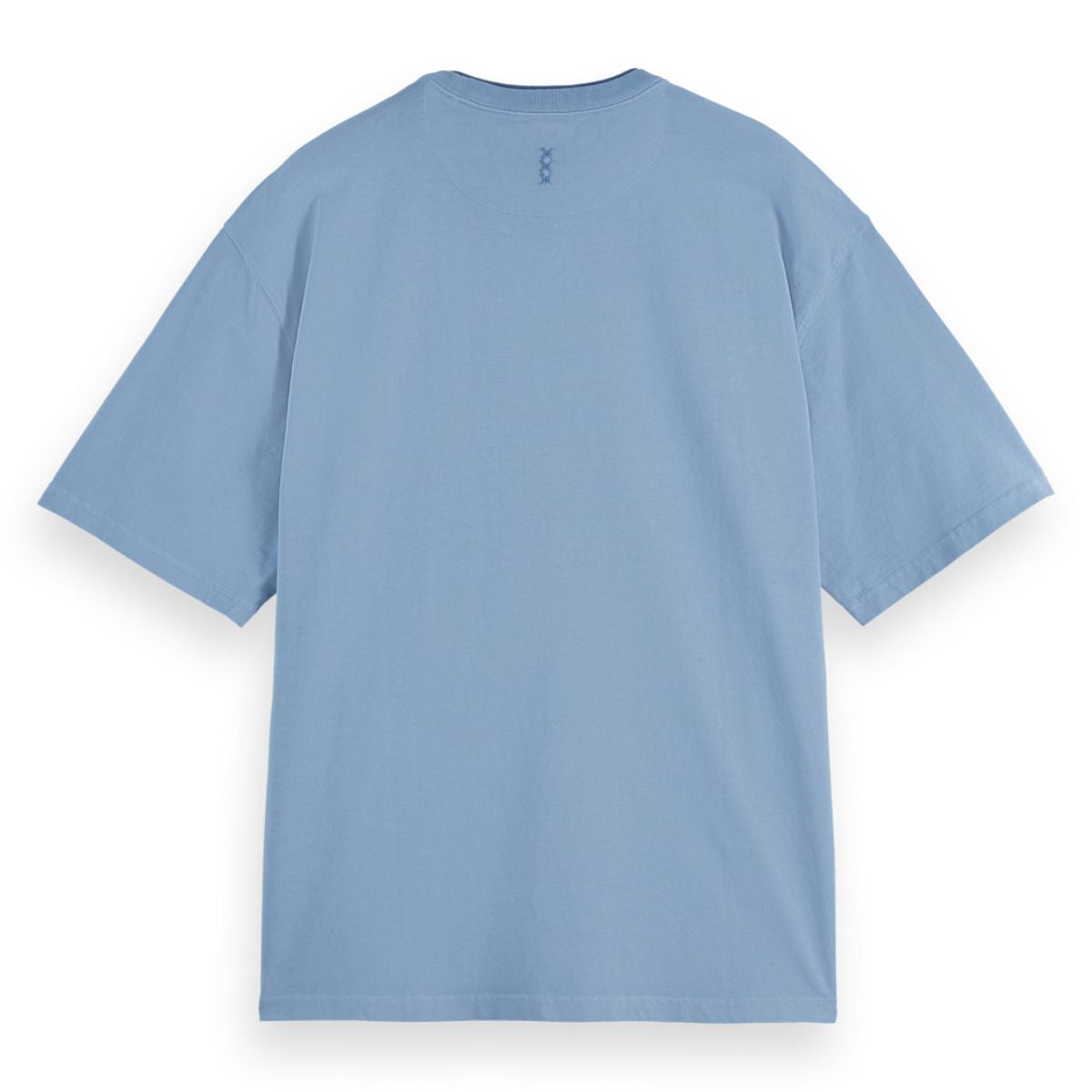 3 Crosses Garment Dye T-Shirt - Faded Denim