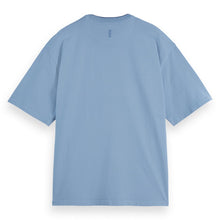 3 Crosses Garment Dye T-Shirt - Faded Denim