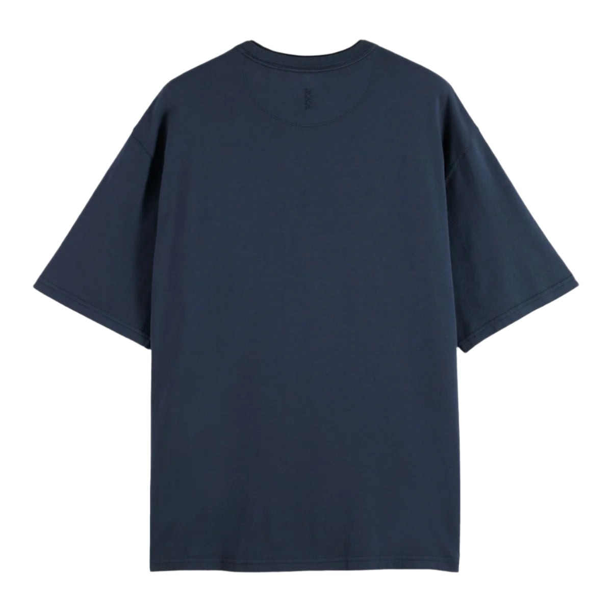 3 Crosses Garment Dye T-Shirt - Peacoat