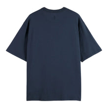 3 Crosses Garment Dye T-Shirt - Peacoat