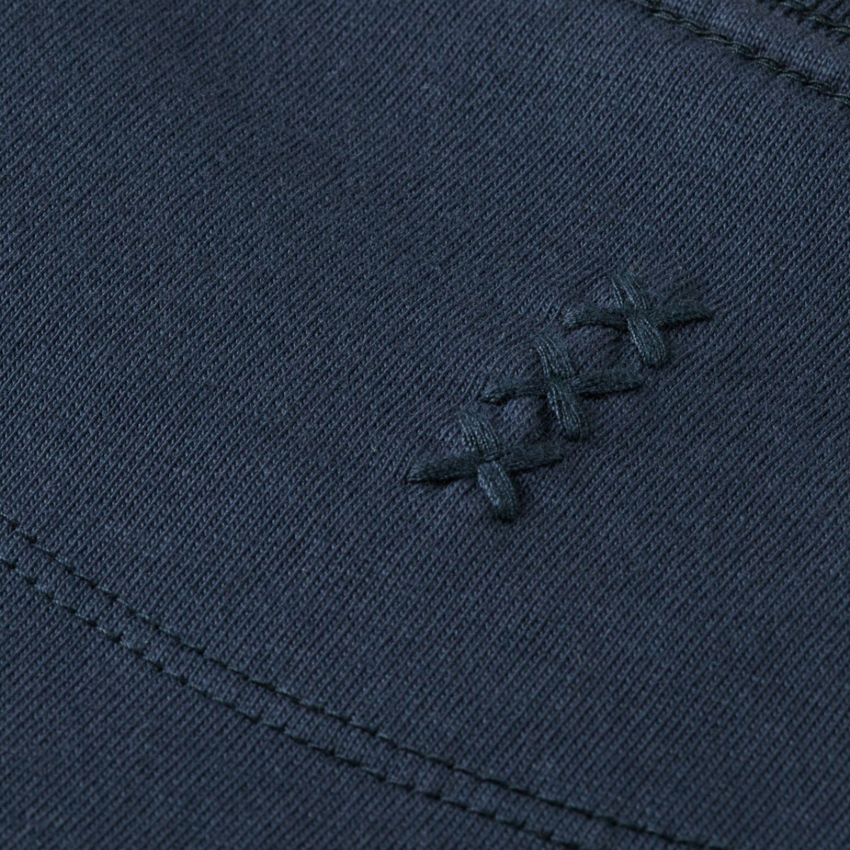 3 Crosses Garment Dye T-Shirt - Peacoat