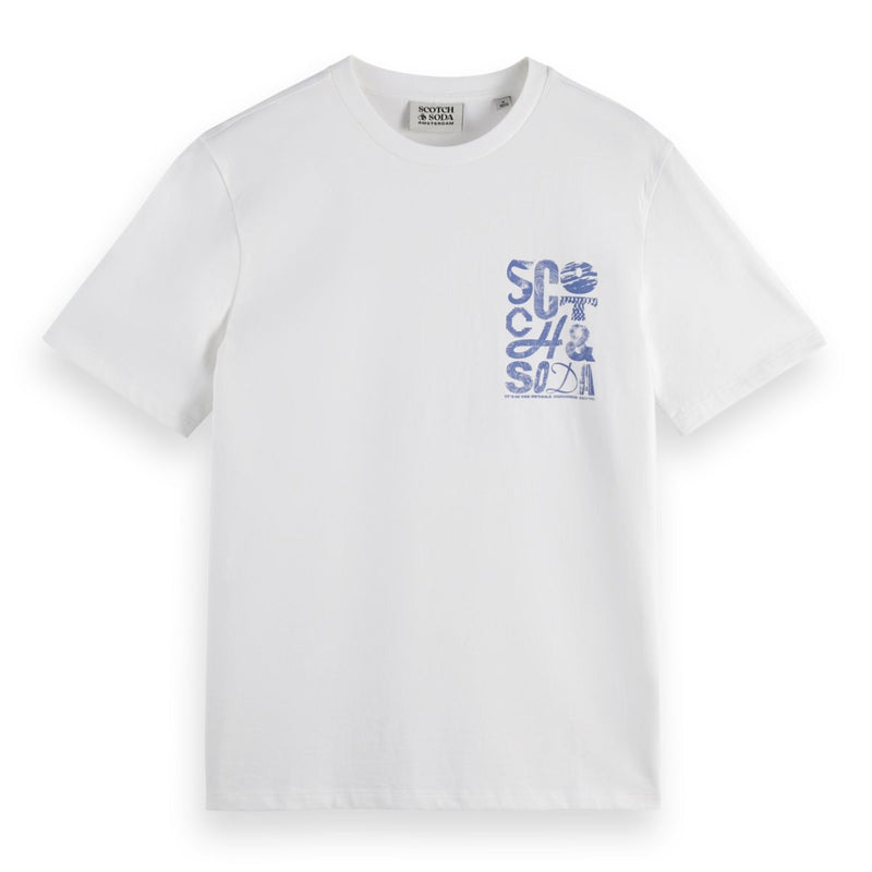 Regular Fit Left Chest Logo T-Shirt - Bright White