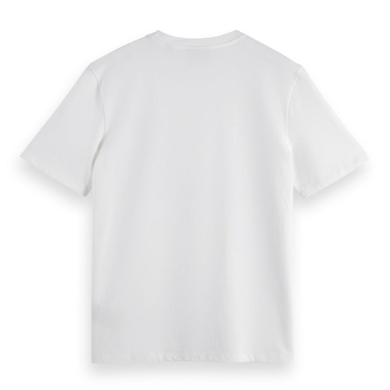 Regular Fit Left Chest Logo T-Shirt - Bright White