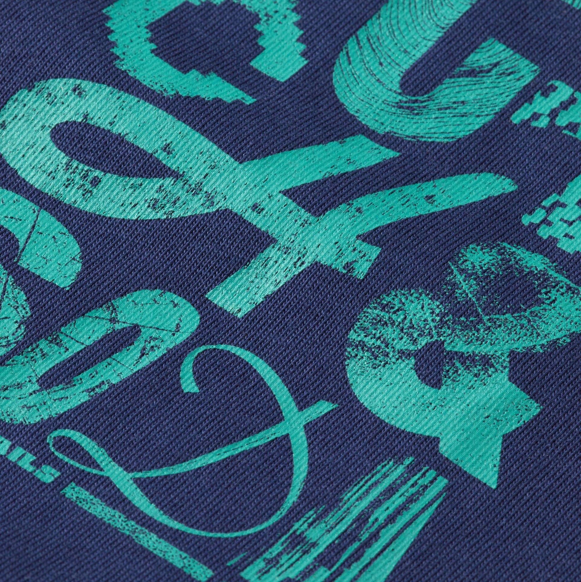 Regular Fit Left Chest Logo T-Shirt - Peacoat