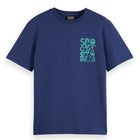 Regular Fit Left Chest Logo T-Shirt - Peacoat