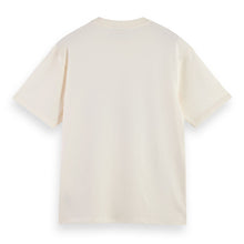 Relaxed Fit Scotch & Soda Logo T-Shirt - Eggnog