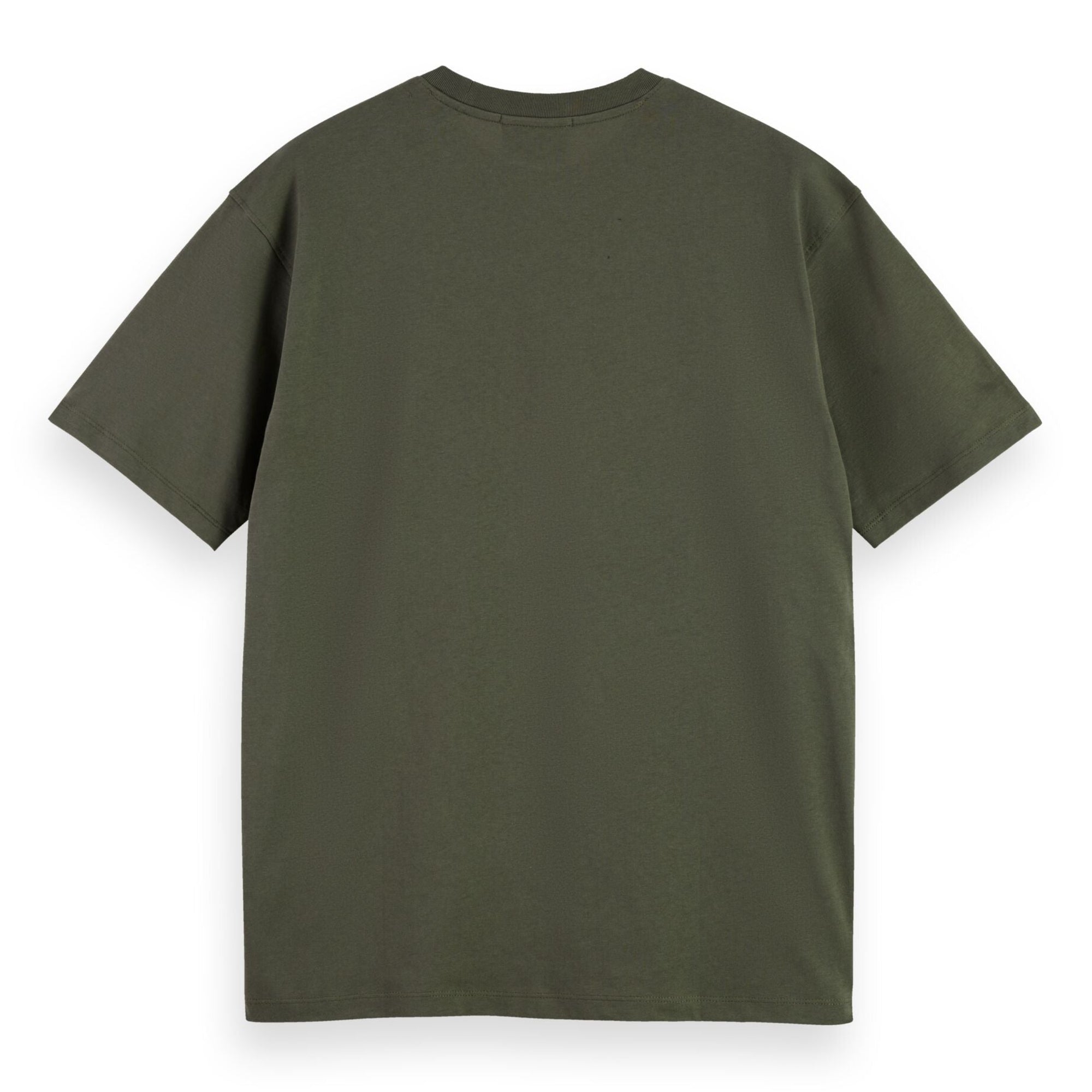 Relaxed Fit Scotch & Soda Logo T-Shirt - Thyme