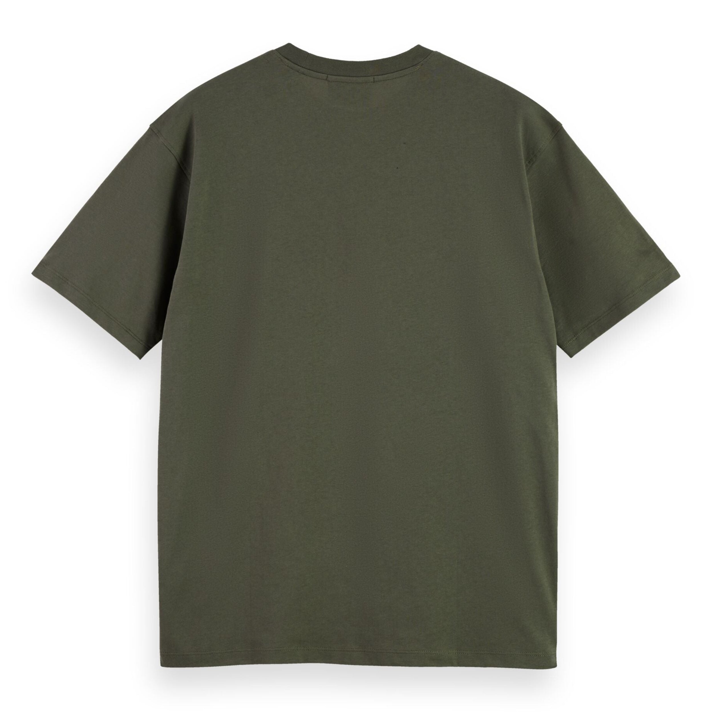 Relaxed Fit Scotch & Soda Logo T-Shirt - Thyme