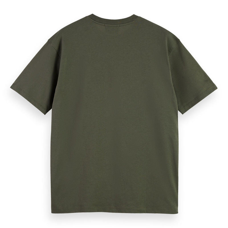 Relaxed Fit Scotch & Soda Logo T-Shirt - Thyme