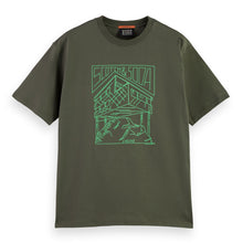 Relaxed Fit Scotch & Soda Logo T-Shirt - Thyme